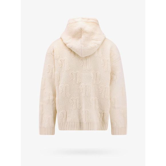 NANUSHKA MAN Wool sweater with all-over monogram - Picture 2 of 2